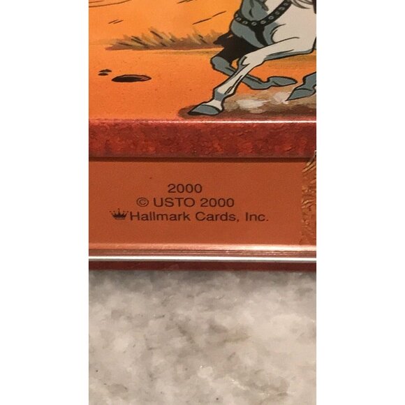 VTG Hallmark Keepsake Ornament Hopalong Cassidy Mini Lunch Box and Thermos 2000 - Picture 6 of 9